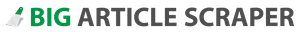 Big Article Scraper