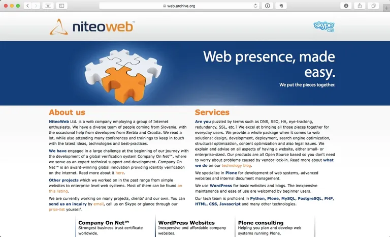 niteoweb 2009