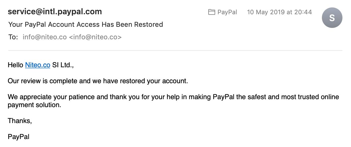 paypal ban after 12 years image 1