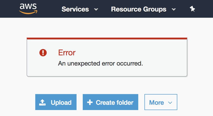 Resuming uploads to Amazon S3