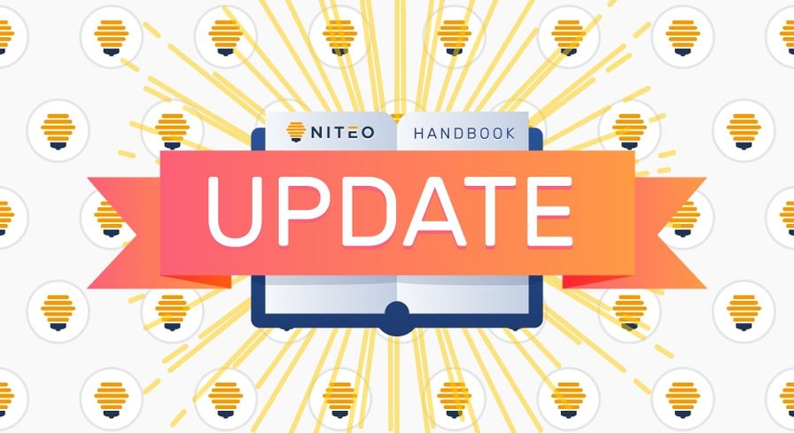 The Niteo Handbook update - less bloat, more information