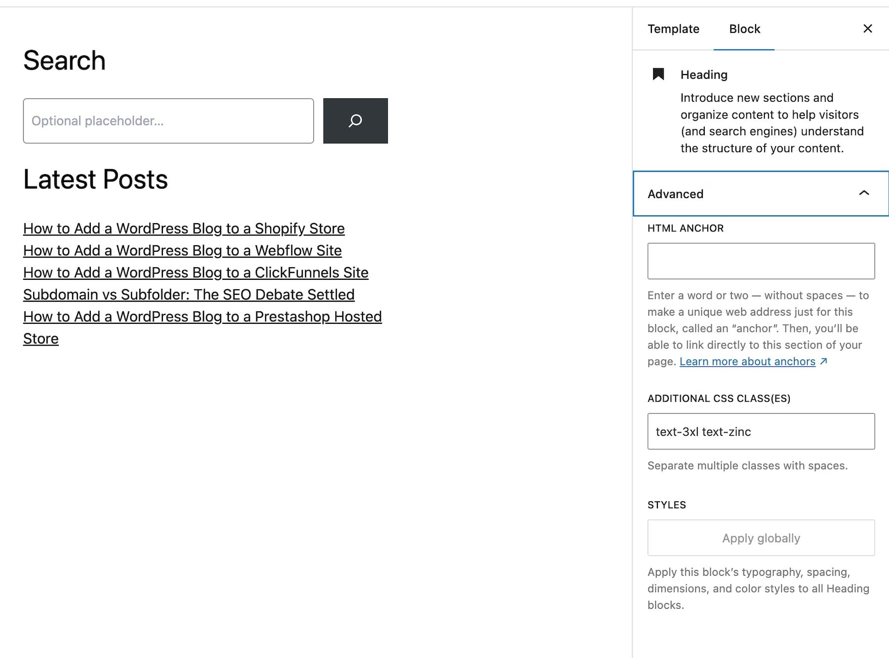 wordpress tailwind theme image 3