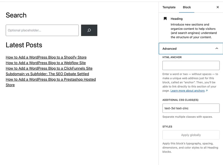 wordpress tailwind theme image 3